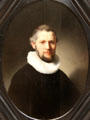 Portrait of a Man by Rembrandt at Metropolitan Museum of Art. New York, NY.