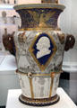 Century Vase created for U.S. Centennial Exposition in Philadelphia by Karl L.H. Müller made by Union Porcelain Works, Greenpoint, Brooklyn at Brooklyn Museum. Brooklyn, NY.