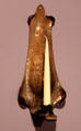 Copper candle sconce by Roycroft of East Aurora, NY at Brooklyn Museum. Brooklyn, NY.