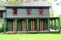 Parsonage at Historic Richmond Town. Staten Island, NY.