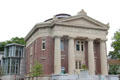 John Jermain Memorial Library & modern extension at Union & Main St. Sag Harbor, NY.