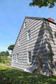 Saltbox style of Thomas Halsey Homestead. South Hampton, NY.