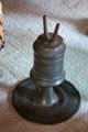 Pewter whale oil lamp at Thomas Halsey Homestead. South Hampton, NY.