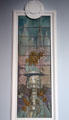 Architectural faience tile Four Seasons: spring by John Hamilton Delaney Wareham of Rookwood Pottery Co. of Cincinnati at Cincinnati Art Museum. Cincinnati, OH.