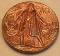 Grand prize medal awarded to Rookwood Pottery from World's Columbian Exposition Chicago, IL at Cincinnati Art Museum. Cincinnati, OH.