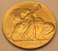 First prize medal awarded to Rookwood Pottery from Pan-American Exposition Buffalo, NY at Cincinnati Art Museum. Cincinnati, OH.