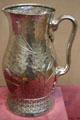 Silver pitcher with Japanese motif by Tiffany & Co. at Toledo Museum of Art. Toledo, OH.