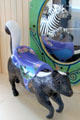 Carousel skunk by Carousel Works of Mansfield, OH at Merry-Go-Round Museum. Sandusky, OH.