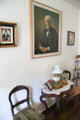 Portrait of Thomas Alva Edison at Edison Birthplace Museum. Milan, OH.