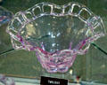 Twilight glass at Tiffin Glass Museum. Tiffin, OH.