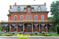 Ida Saxton McKinley Historic House First Ladies National Historic Site where President & Mrs. McKinley stayed when in Canton. Canton, OH.