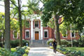 Buchtel Hall at University of Akron named after John R. Buchtel. Akron, OH