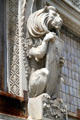 Winged lion on Sullivan's The Old Home Building Association Co. Newark, OH