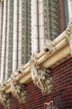 Row of lions and garlands on Sullivan's People's Federal Savings & Loan Assn. Sidney, OH.