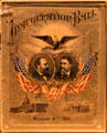Garfield & Arthur Inauguration Ball program at Garfield NHS. Mentor, OH.