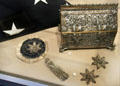 Items from James A. Garfield's funeral at Garfield NHS. Mentor, OH.