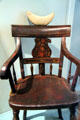 Barber's chair at Cleveland History Center. Cleveland, OH.