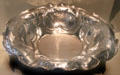 Silver Martelé Centerpiece Bowl by William Codman of Gorham Manuf. of Providence, RI at Cleveland History Center. Cleveland, OH.