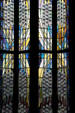 Stained glass windows of Boston Avenue Methodist Church. Tulsa, OK.