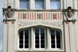 Decorative details of John Jacob Astor Hotel. Astoria, OR