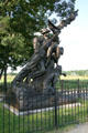 North Carolina monument on Seminary Ridge at Gettysburg National Military Park. Gettysburg, PA.