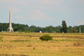 Line of Union monuments at Gettysburg National Military Park. Gettysburg, PA.