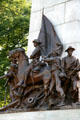 Details of Virginia monument at Gettysburg National Military Park. Gettysburg, PA.