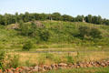 Little Round Top area of Gettysburg Battlefield. Gettysburg, PA.