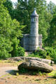 Little Round Top monument at Gettysburg National Military Park. Gettysburg, PA.