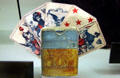 Civil War Union playing cards by American Card Co. at Gettysburg NPS Museum. Gettysburg, PA.