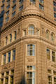 Rounded facade of Watt & Shand Department Store. Lancaster, PA.