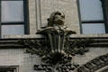 Indian carving on Kaufmann's Building. Pittsburgh, PA.