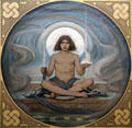 Keeper of the Threshold painting by Elihu Vedder at Carnegie Museum of Art. Pittsburgh, PA.