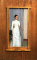 Portrait of Madeleine Mabille by Fernand Khnopff of Belgium at Carnegie Museum of Art. Pittsburgh, PA.