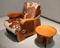 Armchair & circular table by Marcel Breuer & made by Schmieg & Kotzian at Carnegie Museum of Art. Pittsburgh, PA.