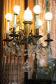 Dining room sconce at The Elms. Newport, RI.