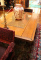 Great Hall wood table by Richard Morris Hunt at Chateau-sur-Mer. Newport, RI.