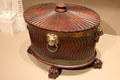 Cellaret to hold six bottles of wine from England at RISD Museum. Providence, RI.