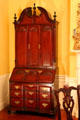 Desk & bookcase attrib. to John Goddard of Newport, RI at RISD Museum. Providence, RI.