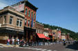 Frontier streetscape along Main Street. Deadwood, SD.