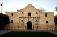 The Alamo scene of rebellion of 1836. San Antonio, TX.