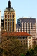 Alamo National Building & Bank of America Plaza. San Antonio, TX.