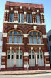Old Galveston News building. Galveston, TX.
