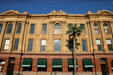 Hutchings building side facade. Galveston, TX.