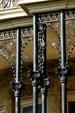 Bishop's Palace cast iron railings. Galveston, TX.