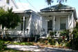 Pair of shotgun cottages. Galveston, TX.