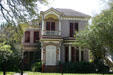 Alexander B. Everett house with decorative details. Galveston, TX.