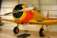 Harvard MK IV in RCAF colors at Lone Star Flight Museum. Galveston, TX.