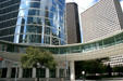 Base of 1400 Smith Street. Houston, TX.