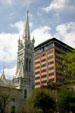 Annunciation Church with steeple. Houston, TX.